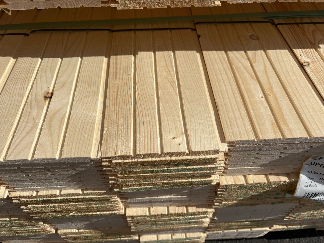 Fichte Profilholz 10,5x146 mm