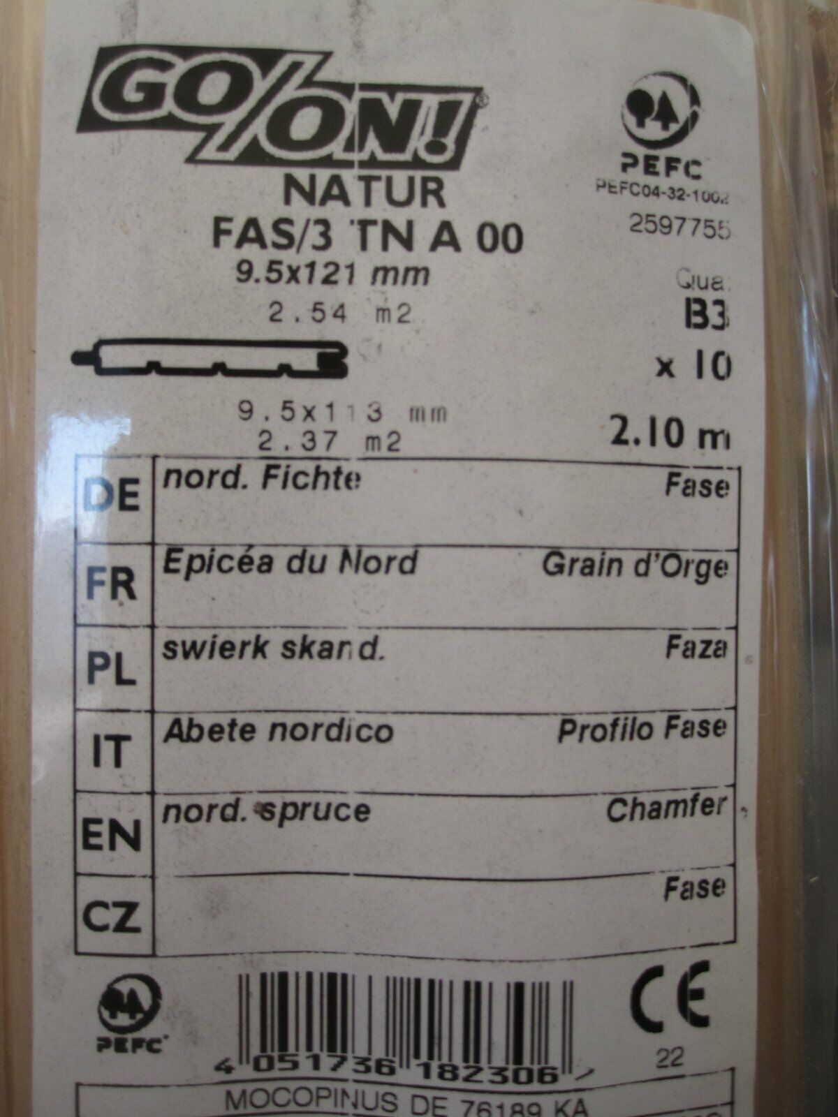 Fichte Profilbretter