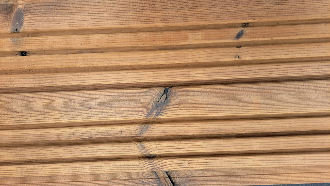 Rhombus Profilholz Thermo-Kiefer 27x144 mm