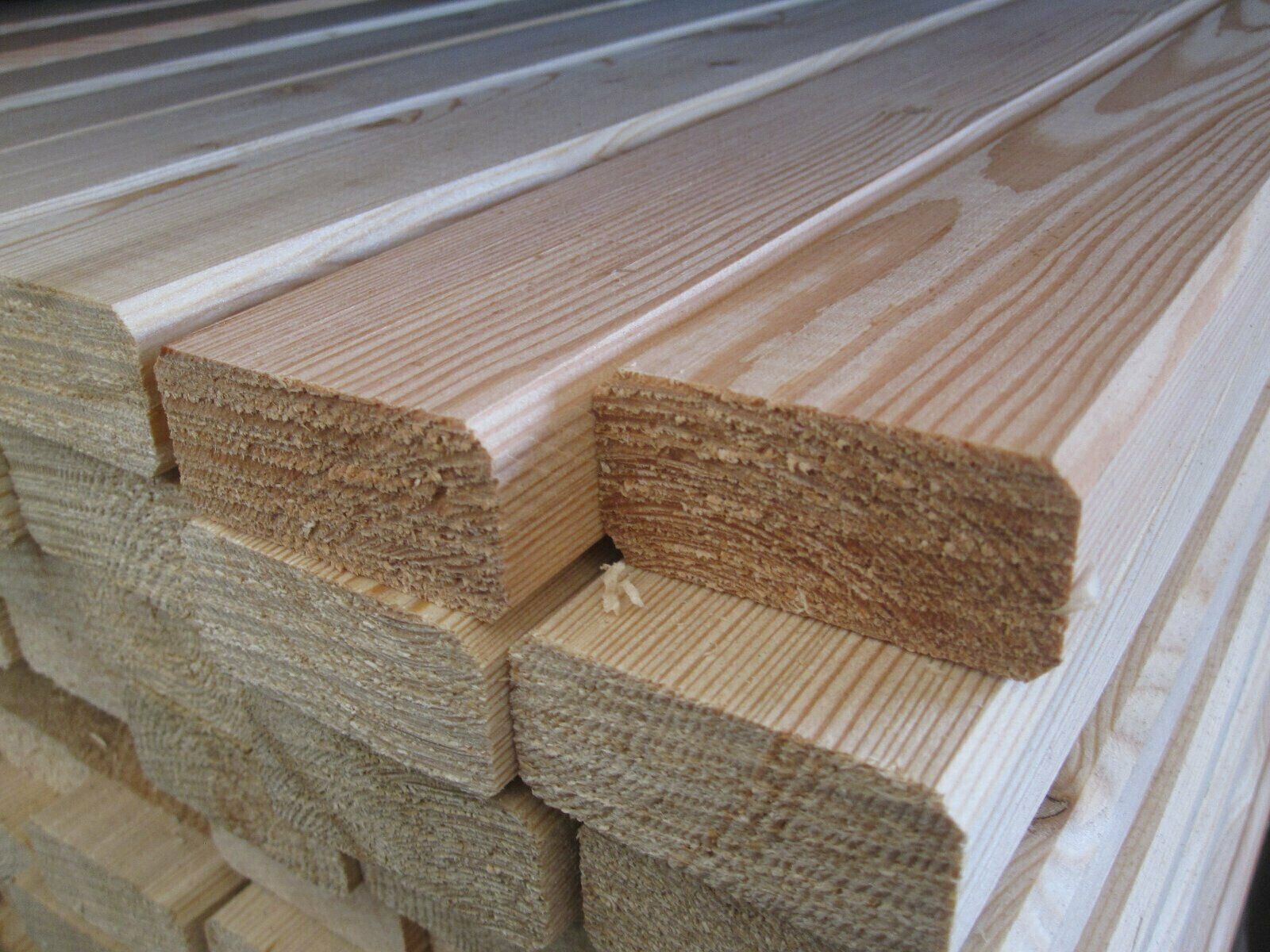 Sibirische Lärche Rhombus-Profilholz 