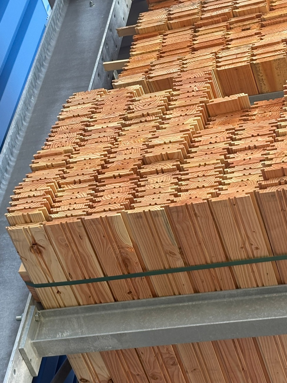 111 m² Profilholz Douglasie 21x119 mm