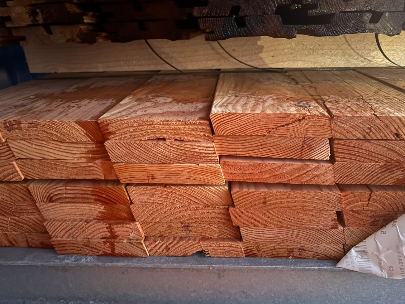 Douglasie-Glattkantbretter-27x90mm