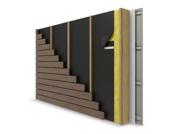 Unterspannbahn für Fassaden "Ondutiss Facade Open"