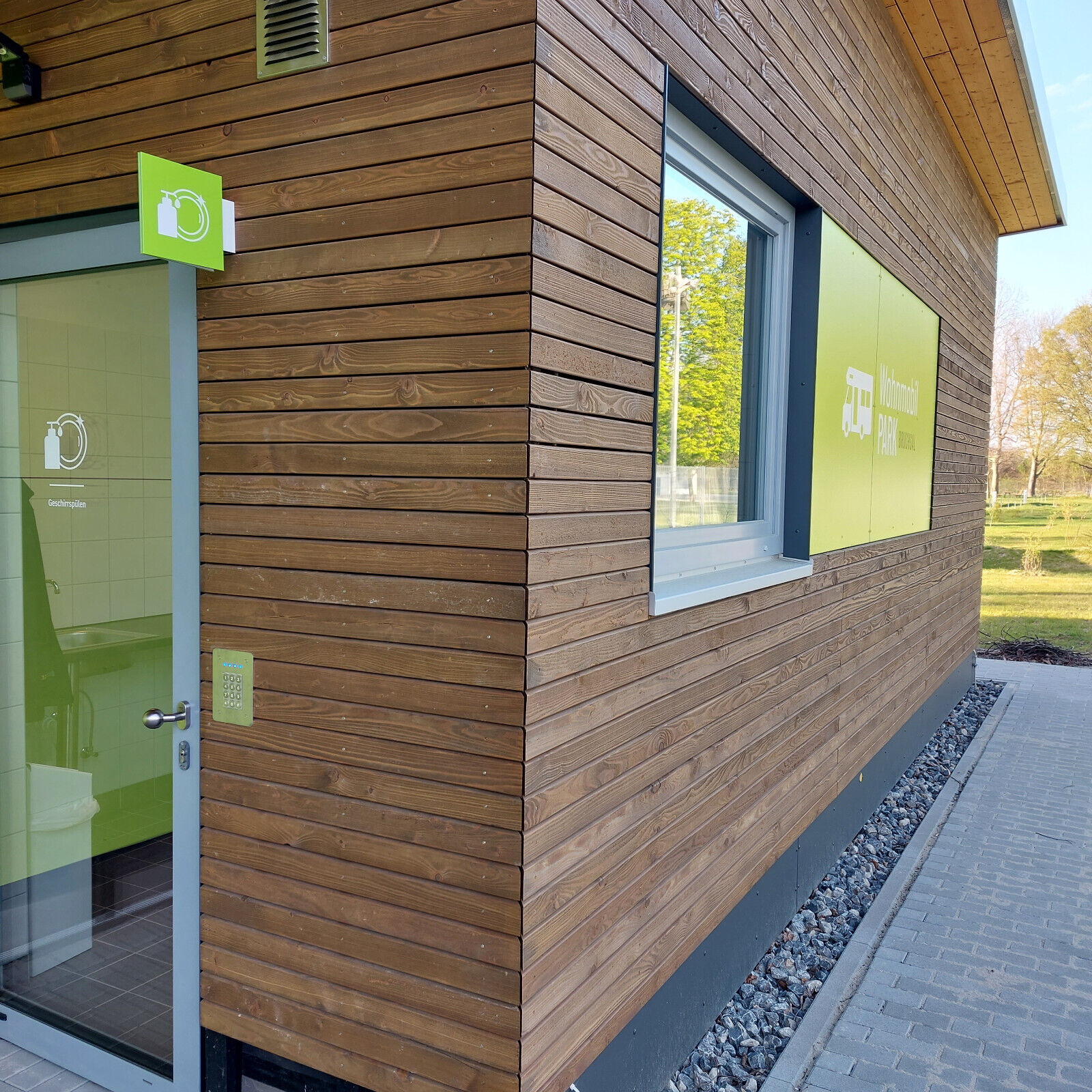 Sibirische Lärche Rhombus-Profilholz 