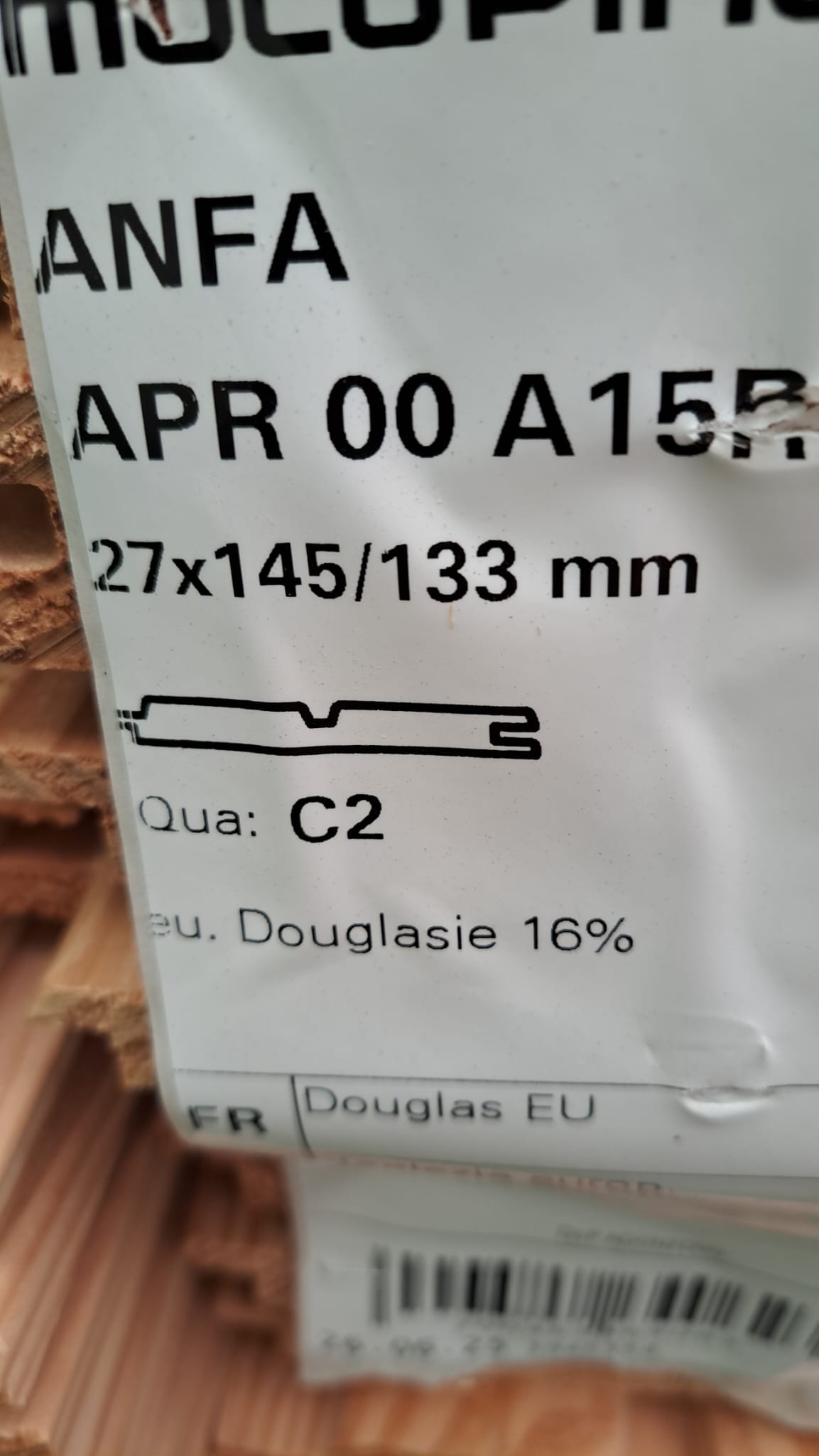 Douglasie-Profilholz-27x145mm